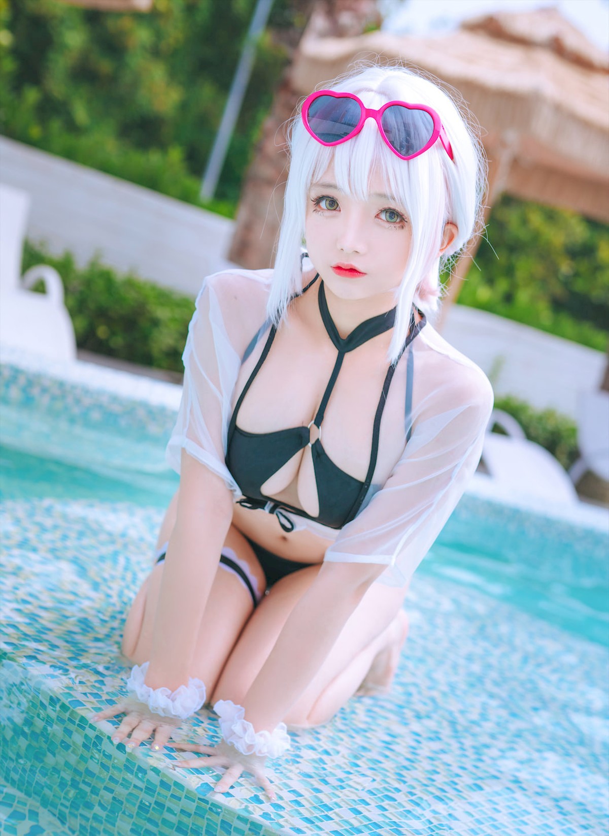 Cosplay 日奈娇 天狼星泳装