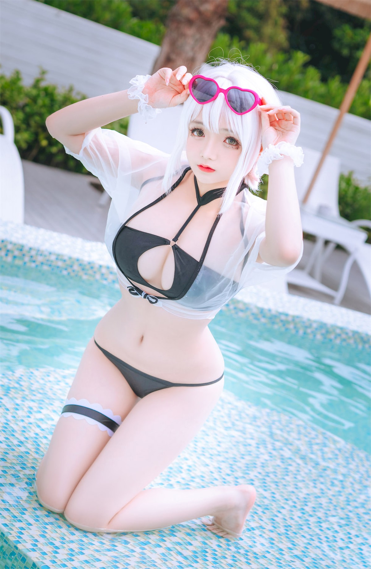 Cosplay 日奈娇 天狼星泳装