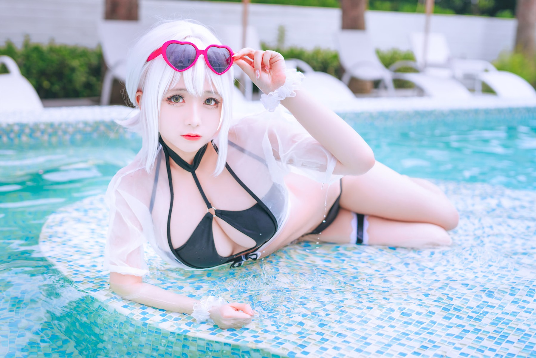Cosplay 日奈娇 天狼星泳装