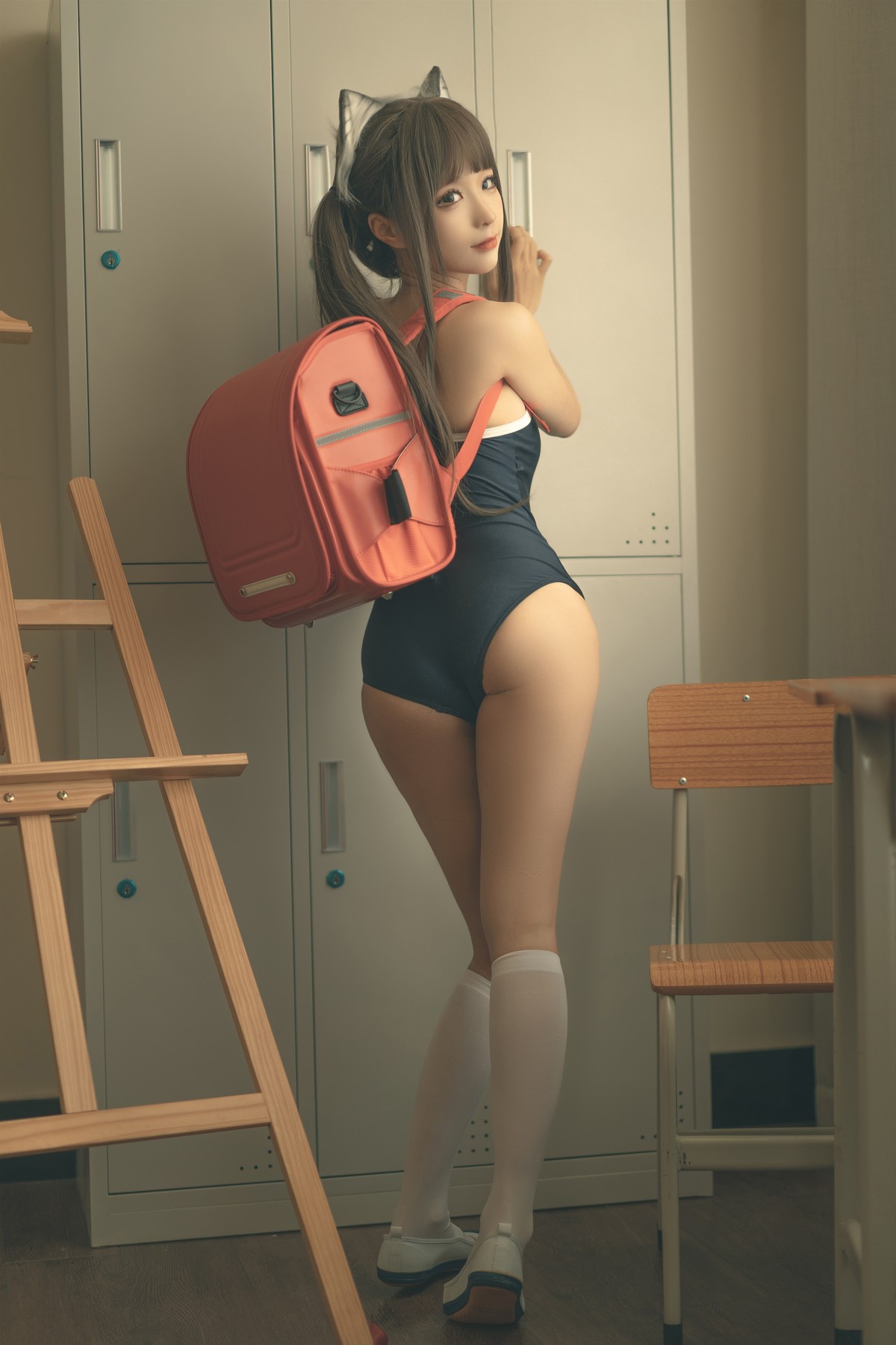 蠢沫沫 Cosplay 放学后