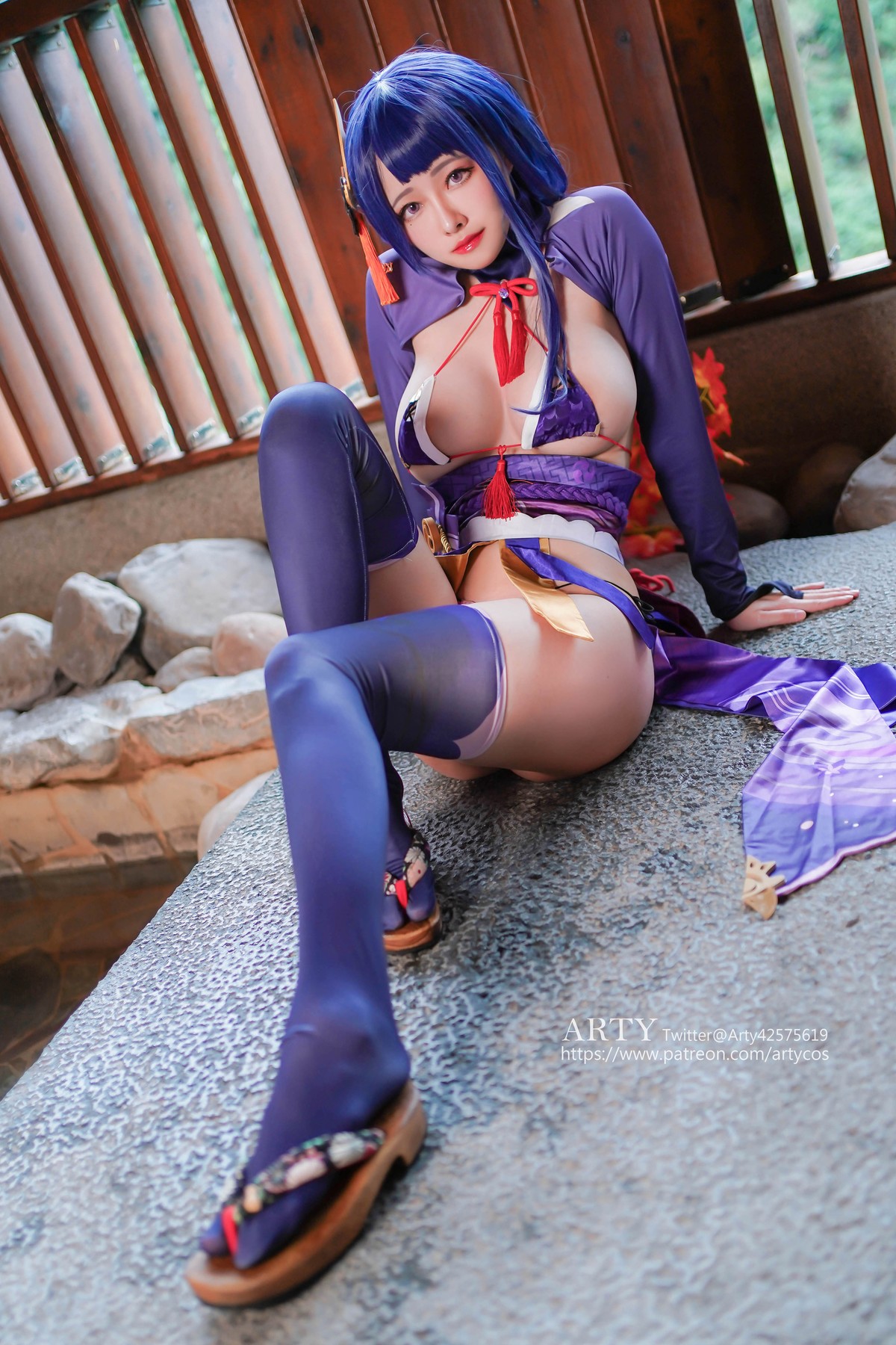 Cosplay Arty亞緹 Genshin 雷らい電でん将しょう軍ぐん