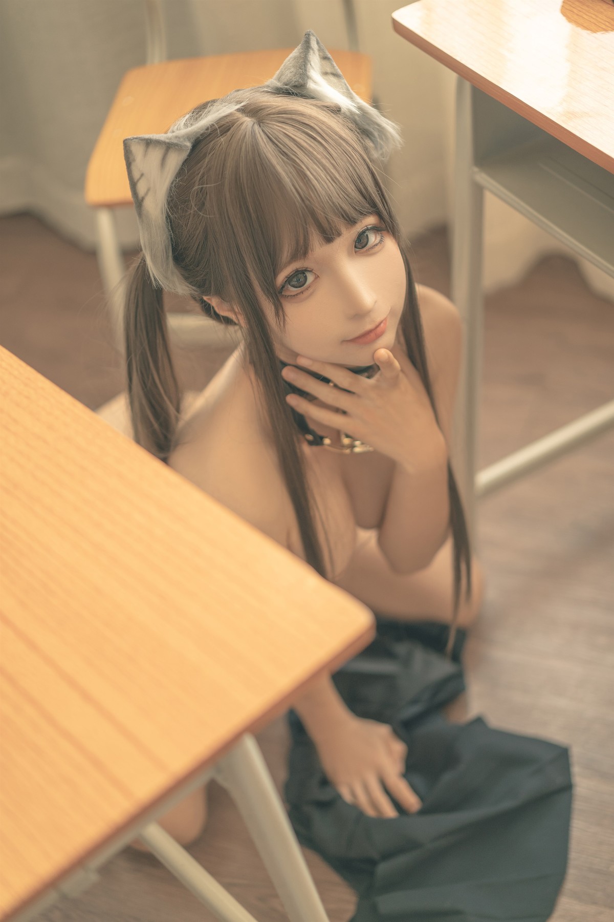 蠢沫沫 Cosplay 放学后