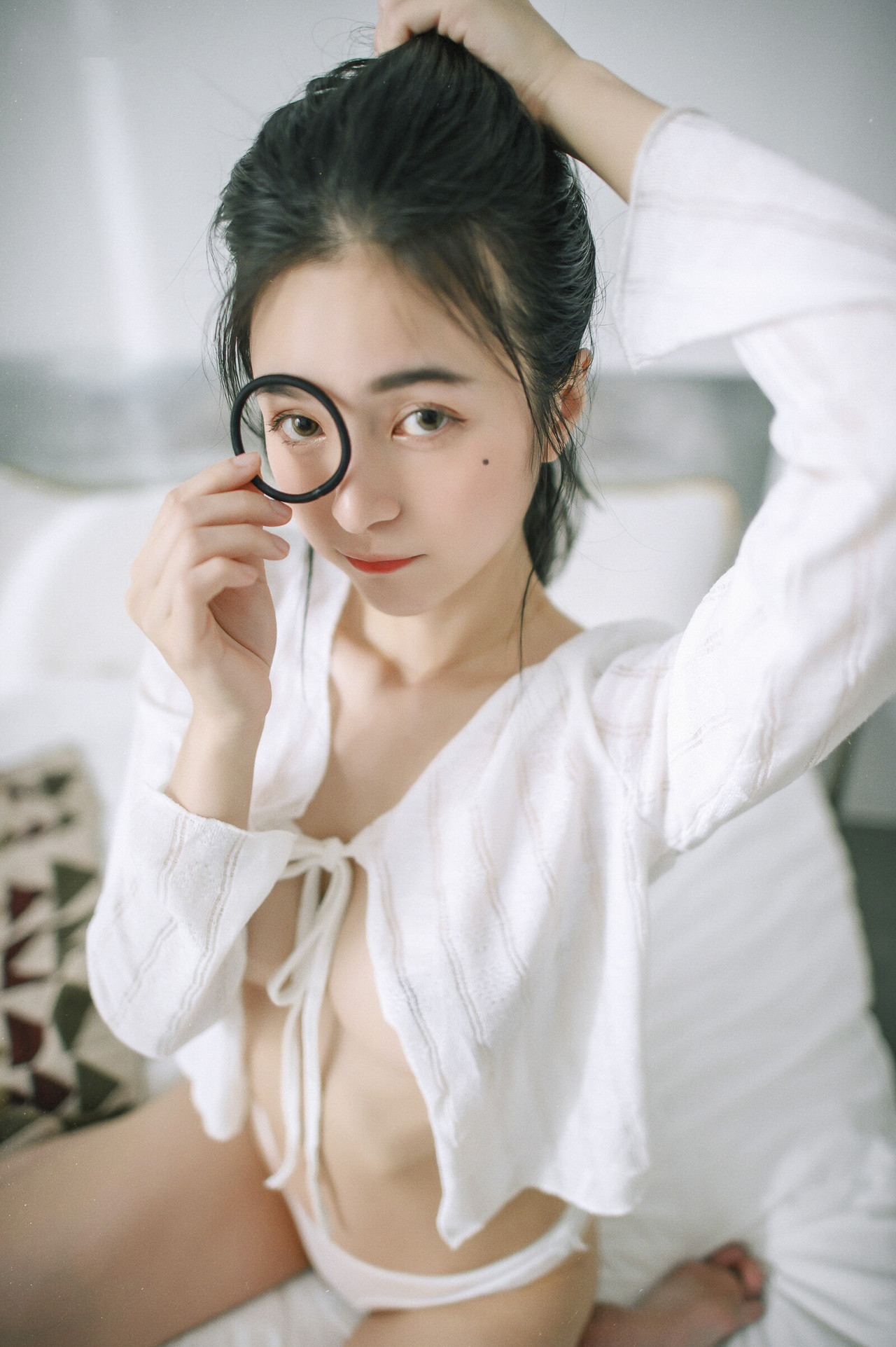 JVID精品 超仙辰辰 💕 仙女下凡玩遊戲輸了，成為任你使喚、讓你舒服的一日女友，隱藏版更多超性感畫面唷！