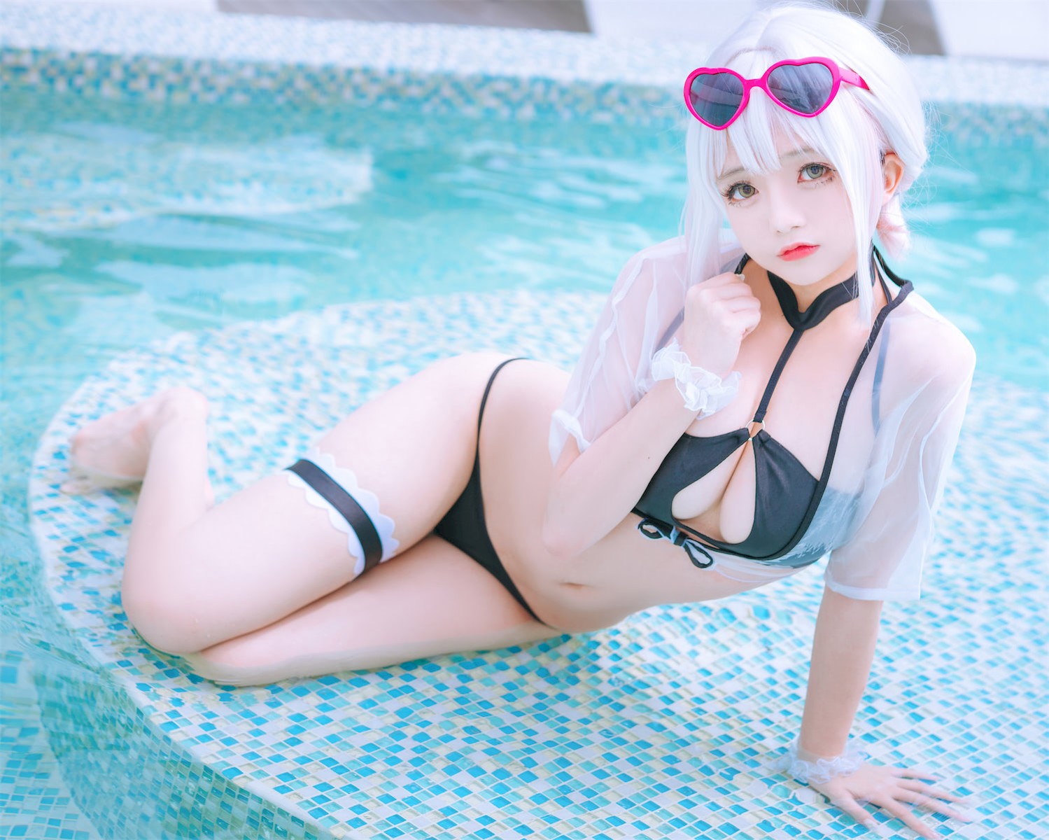 Cosplay 日奈娇 天狼星泳装