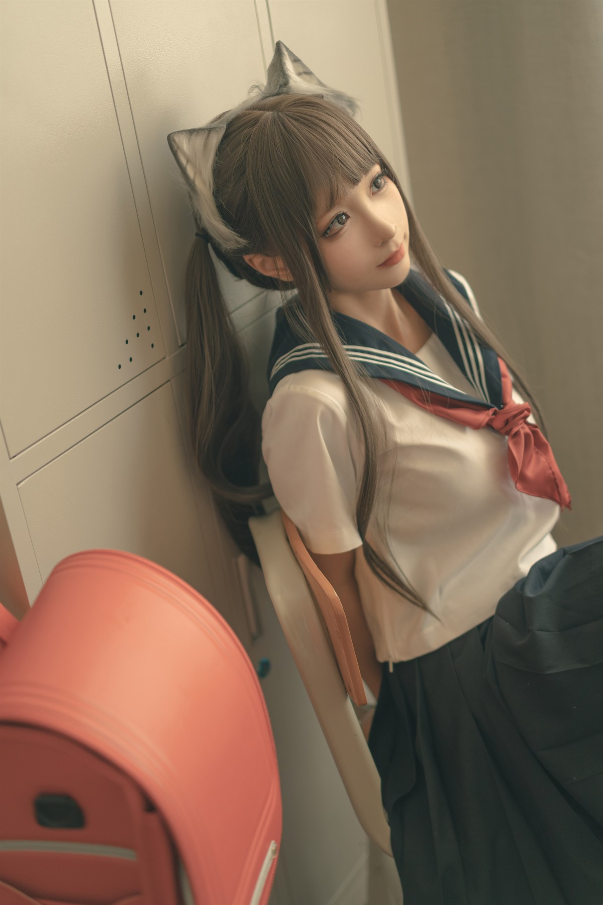 蠢沫沫 Cosplay 放学后