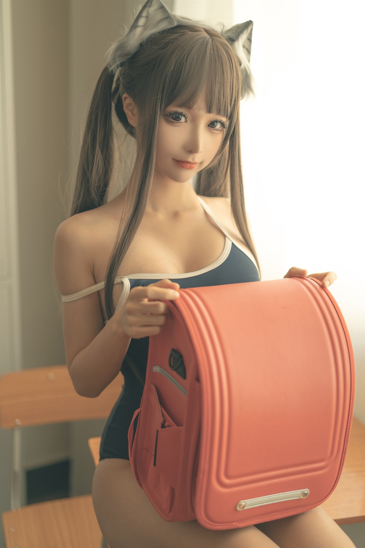 蠢沫沫 Cosplay 放学后