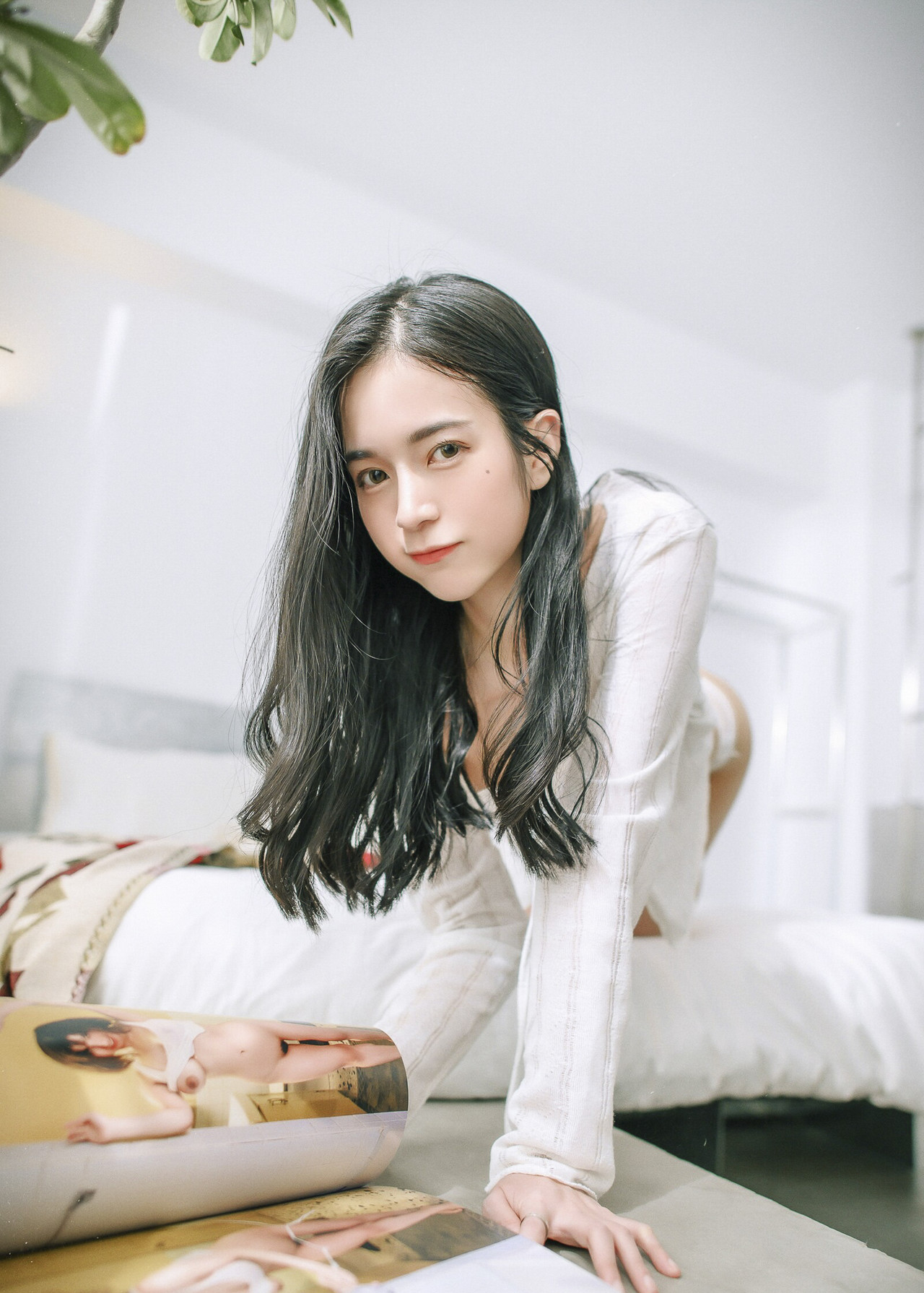 JVID精品 超仙辰辰 💕 仙女下凡玩遊戲輸了，成為任你使喚、讓你舒服的一日女友，隱藏版更多超性感畫面唷！