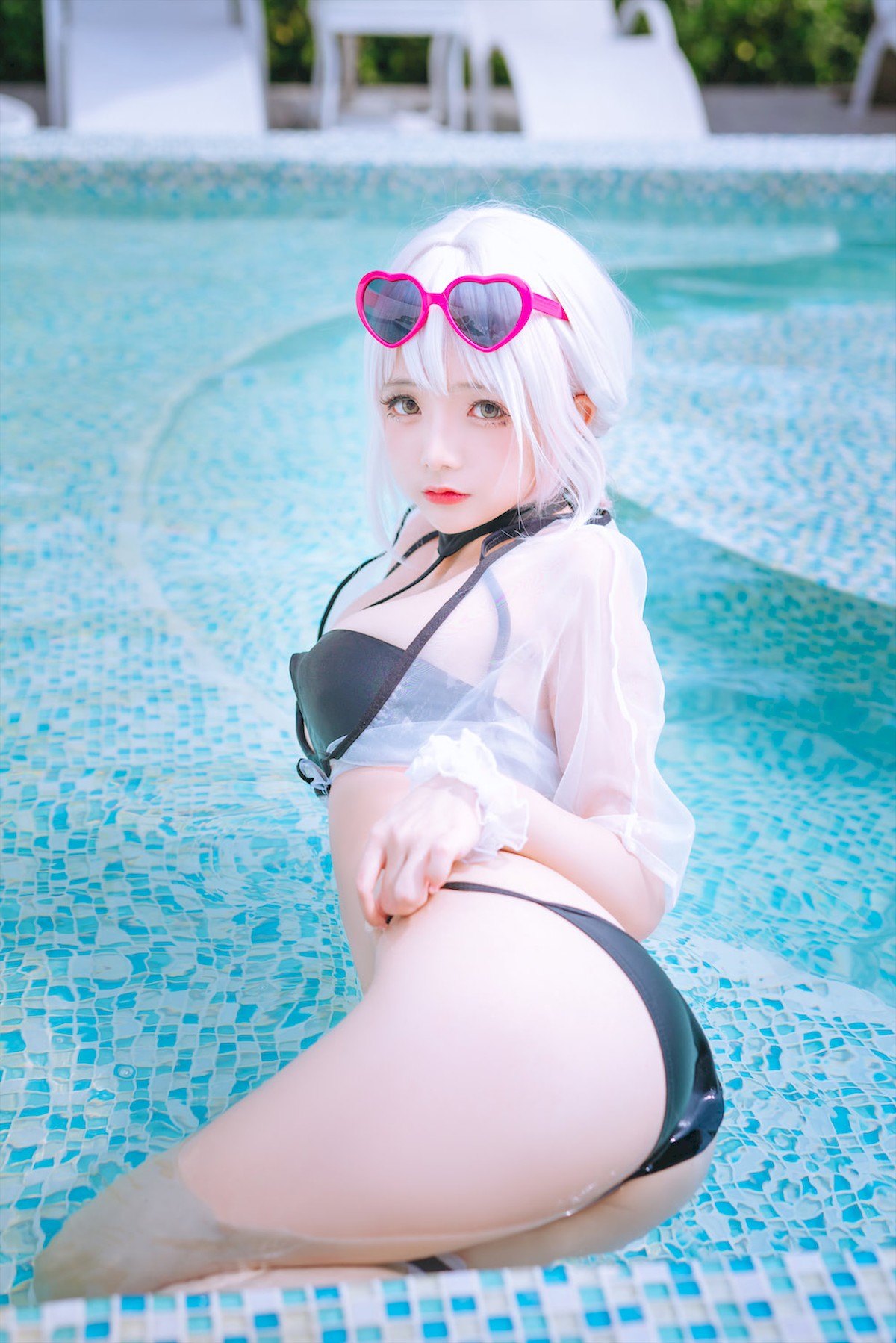 Cosplay 日奈娇 天狼星泳装