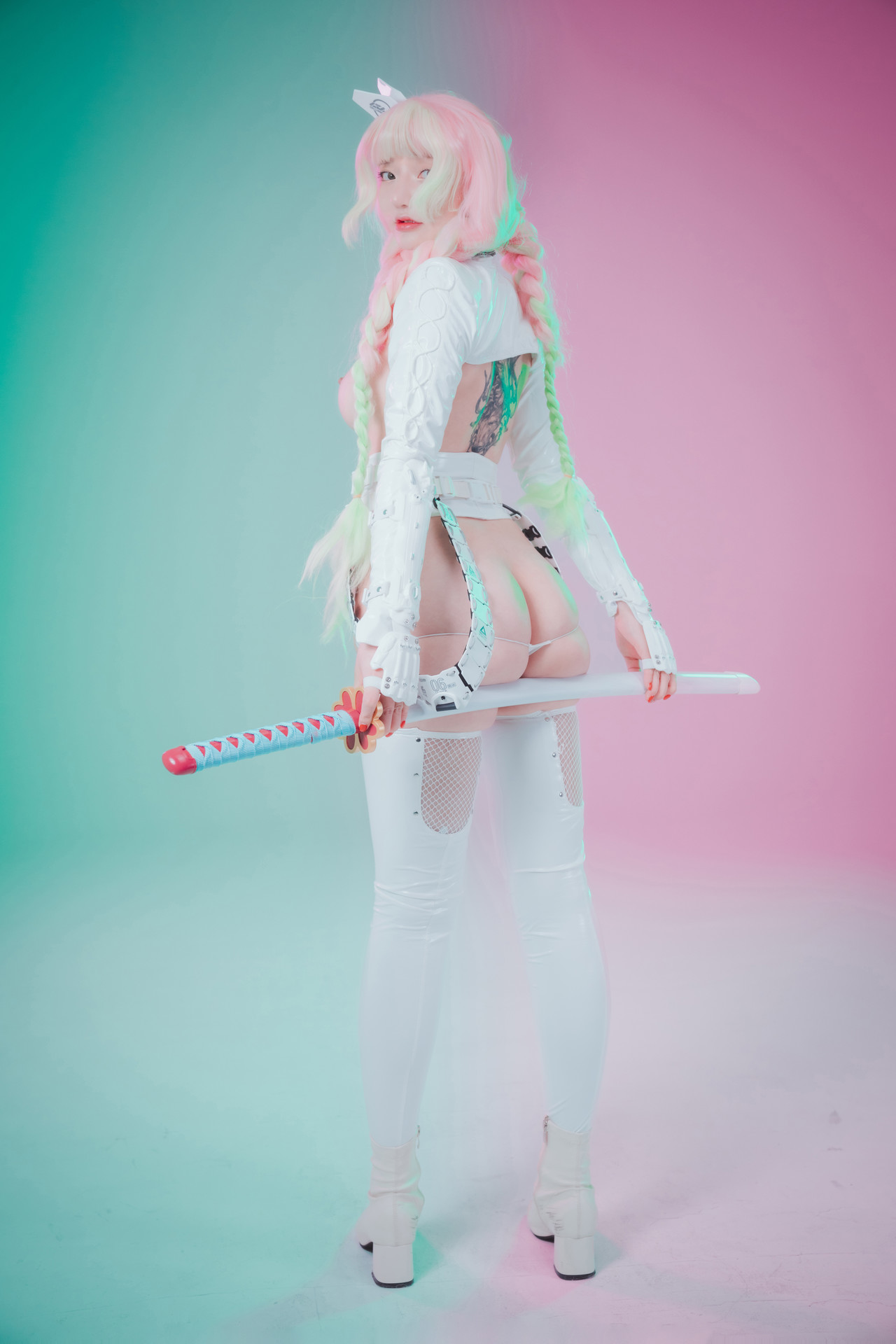 Son Yeeun 손예은, [DJAWA] Cyber Hunter Mitsuri Set.02