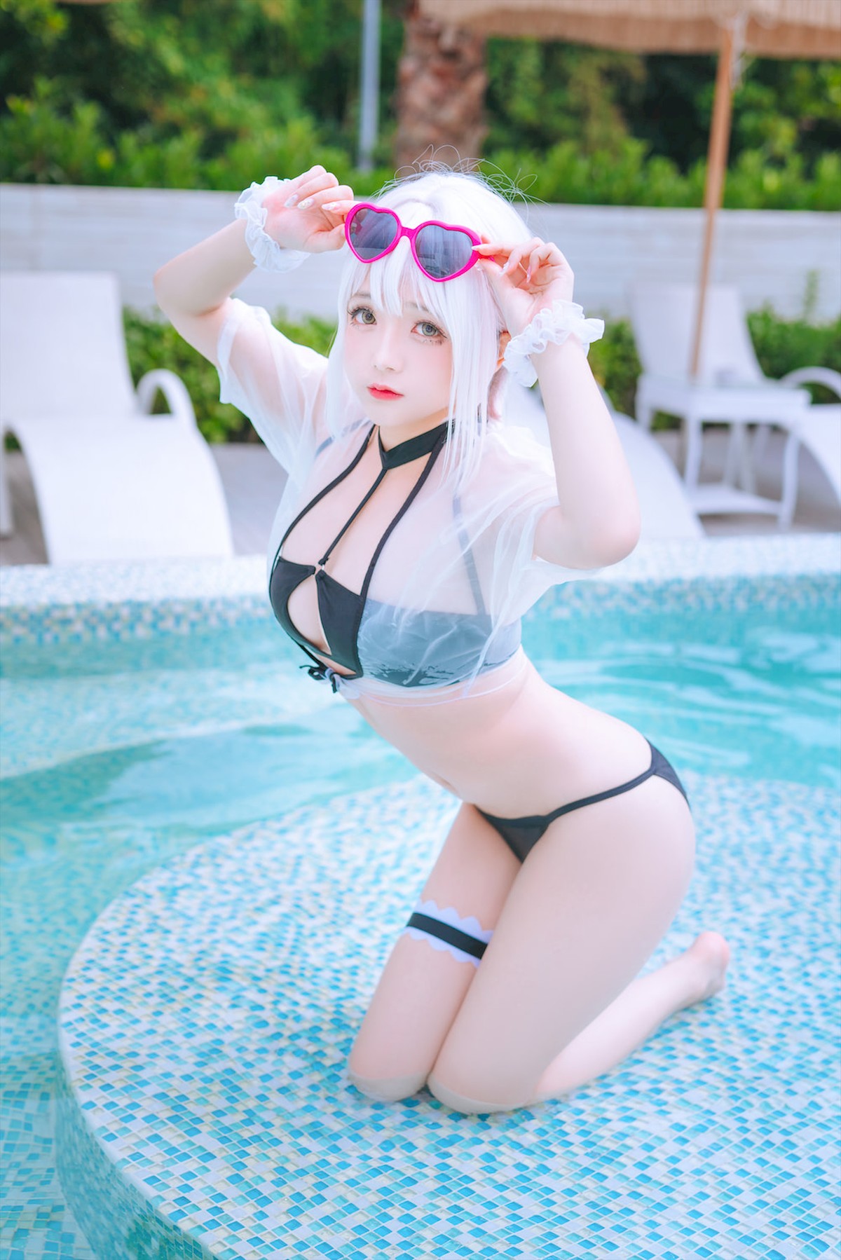 Cosplay 日奈娇 天狼星泳装