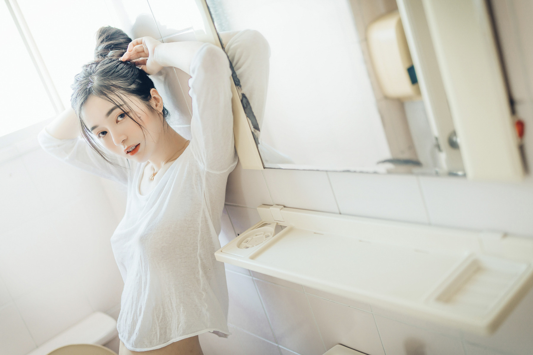 超仙美人辰辰💗 最誠意尺度 激凸 透點進化 隱藏版淋濕了! Vol.02