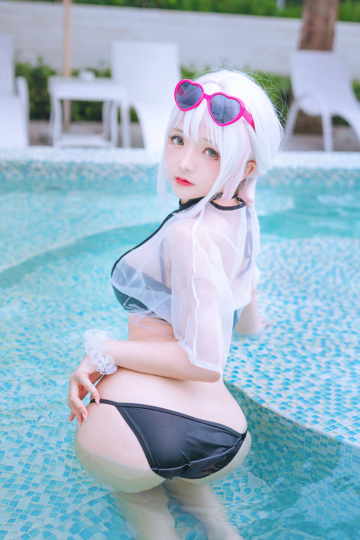 Cosplay 日奈娇 天狼星泳装