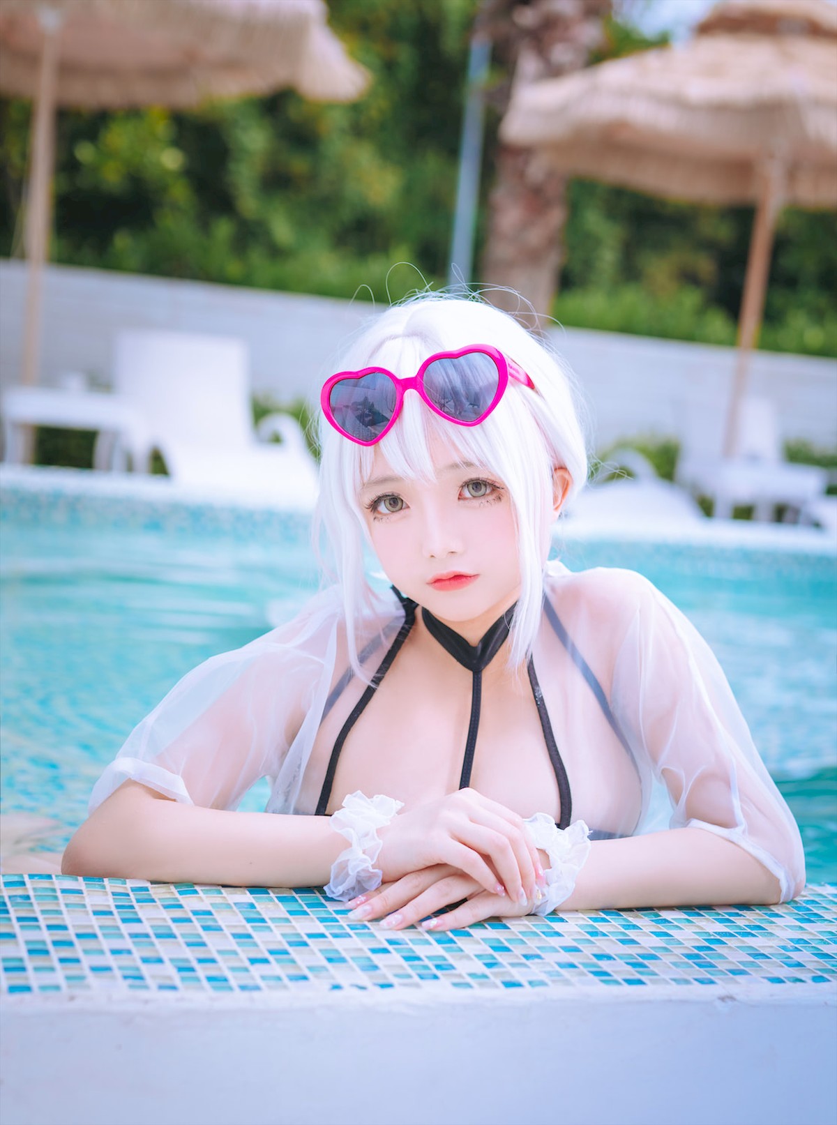 Cosplay 日奈娇 天狼星泳装