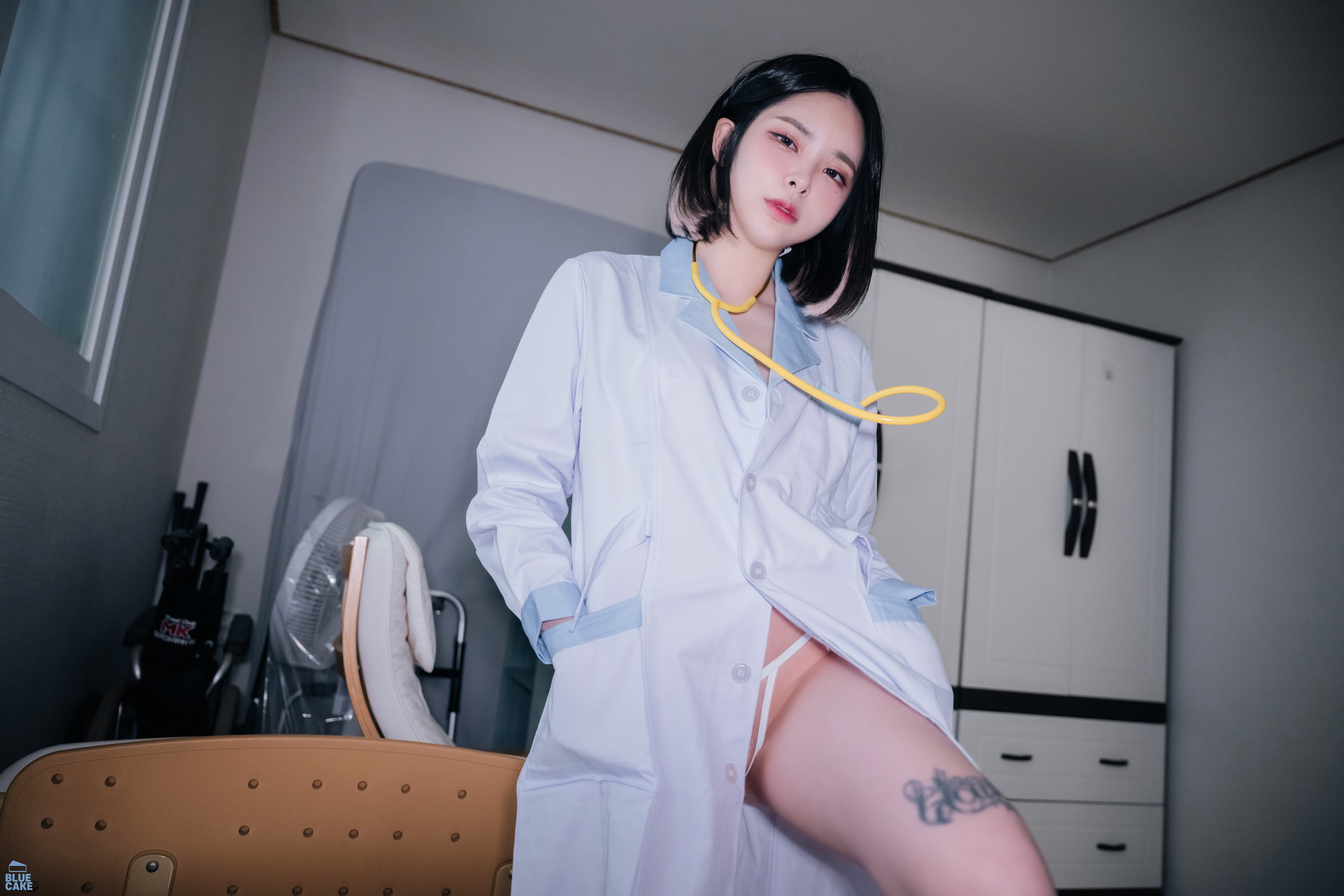 Yuka 유카, [BLUECAKE] BAD DOCTOR Succubus (+RED.Ver) Set.01
