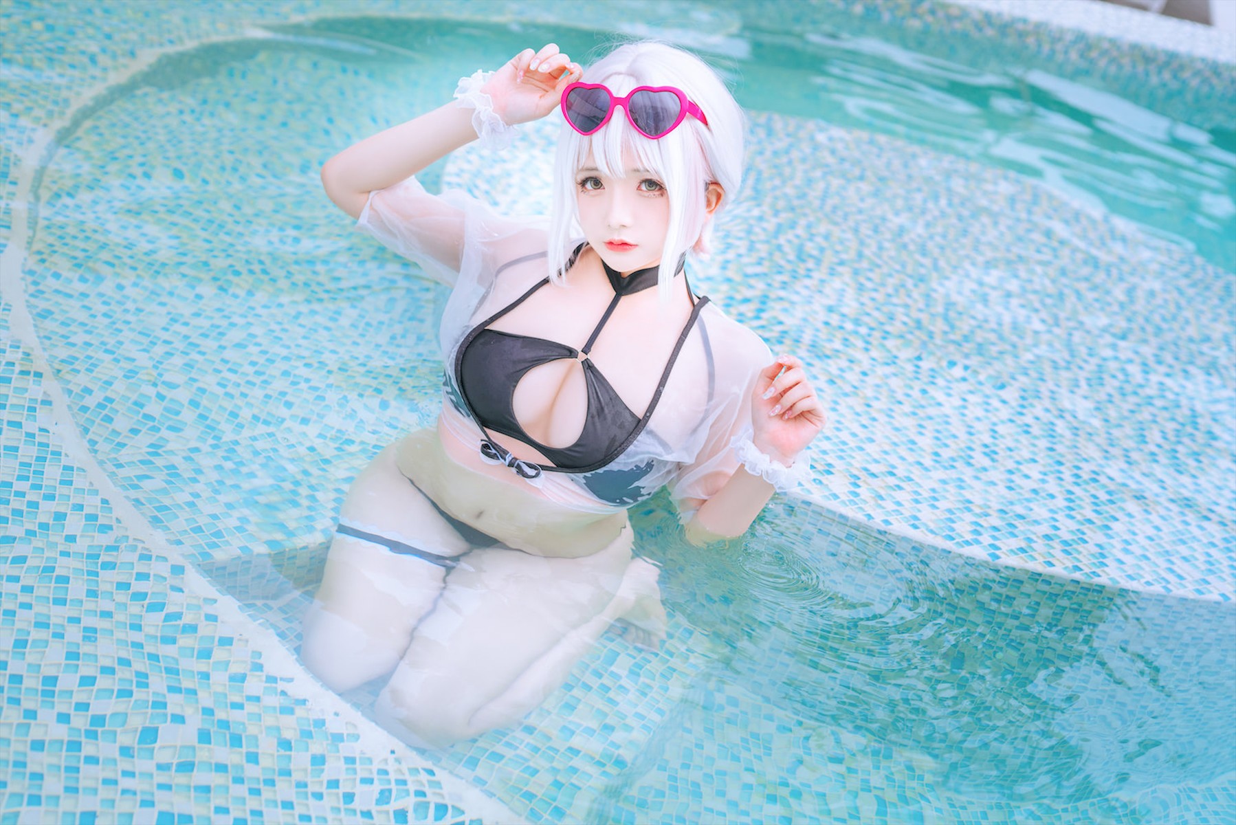 Cosplay 日奈娇 天狼星泳装