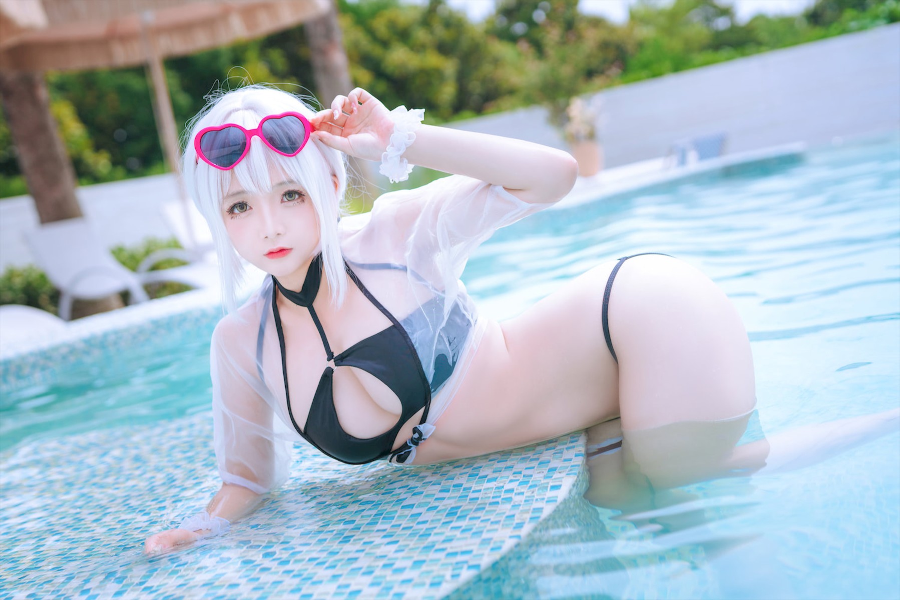 Cosplay 日奈娇 天狼星泳装