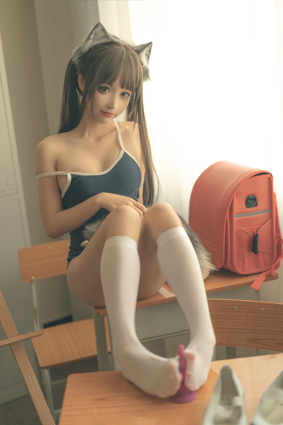 蠢沫沫 Cosplay 放学后