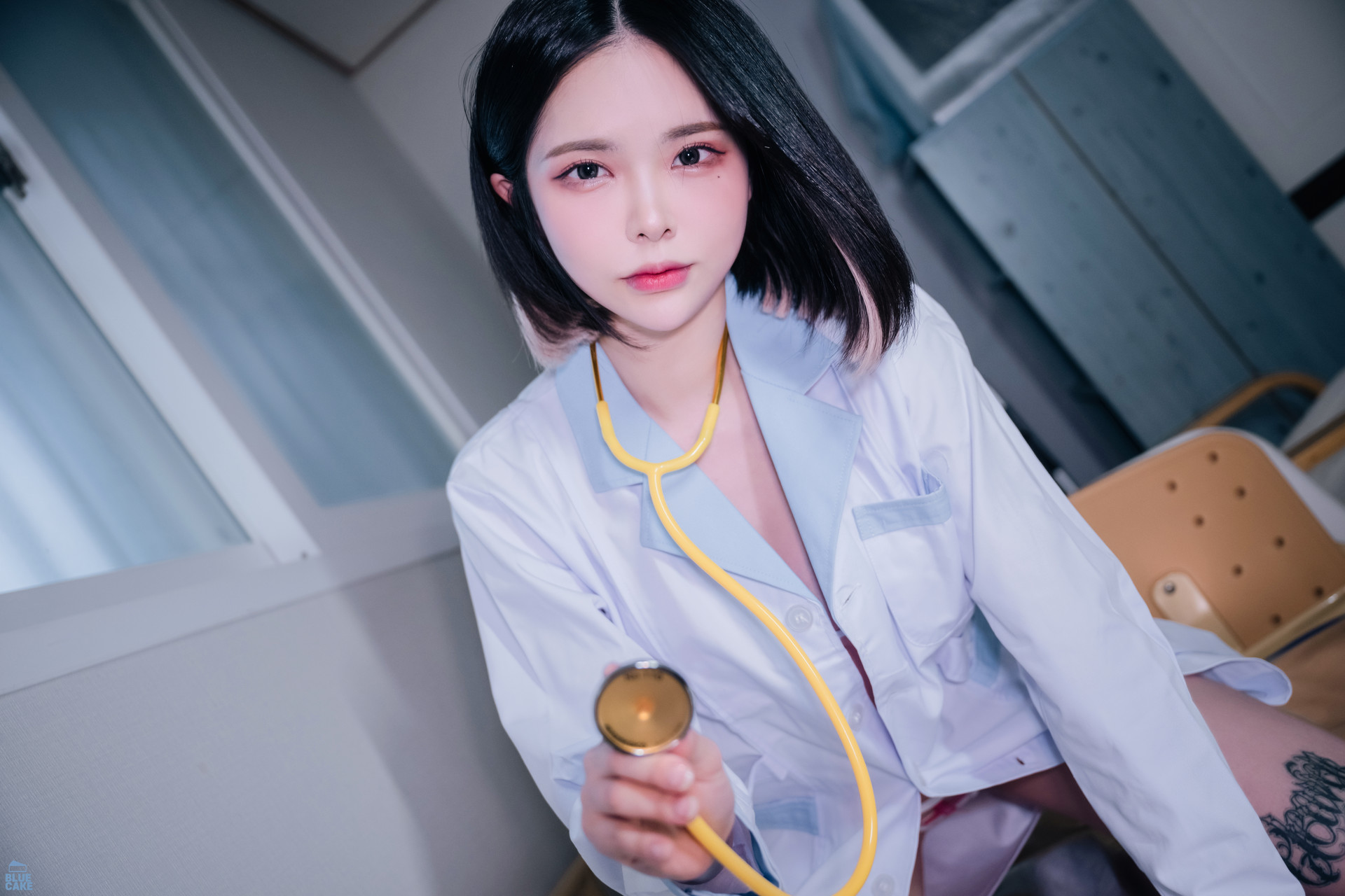 Yuka 유카, [BLUECAKE] BAD DOCTOR Succubus (+RED.Ver) Set.01