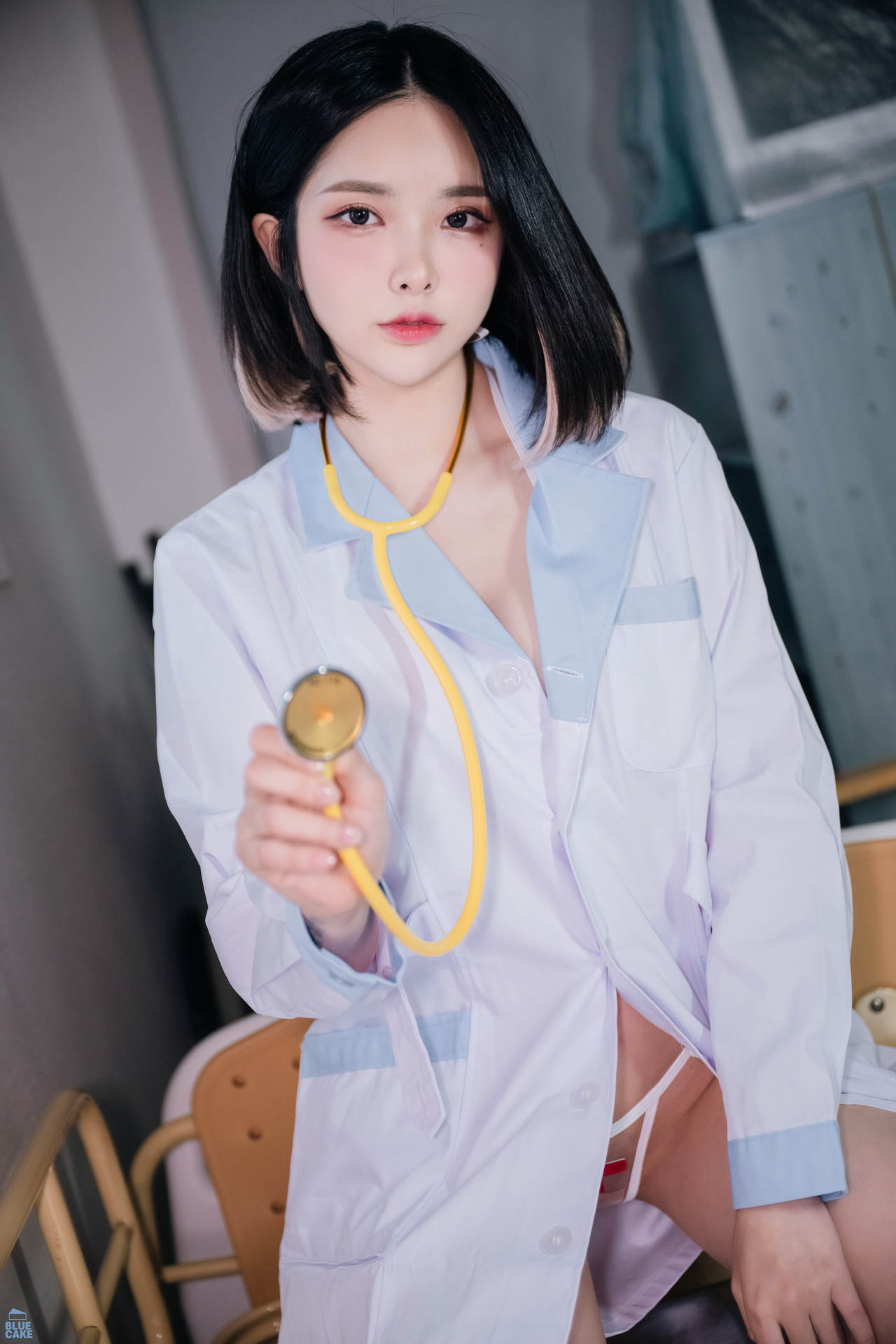 Yuka 유카, [BLUECAKE] BAD DOCTOR Succubus (+RED.Ver) Set.01