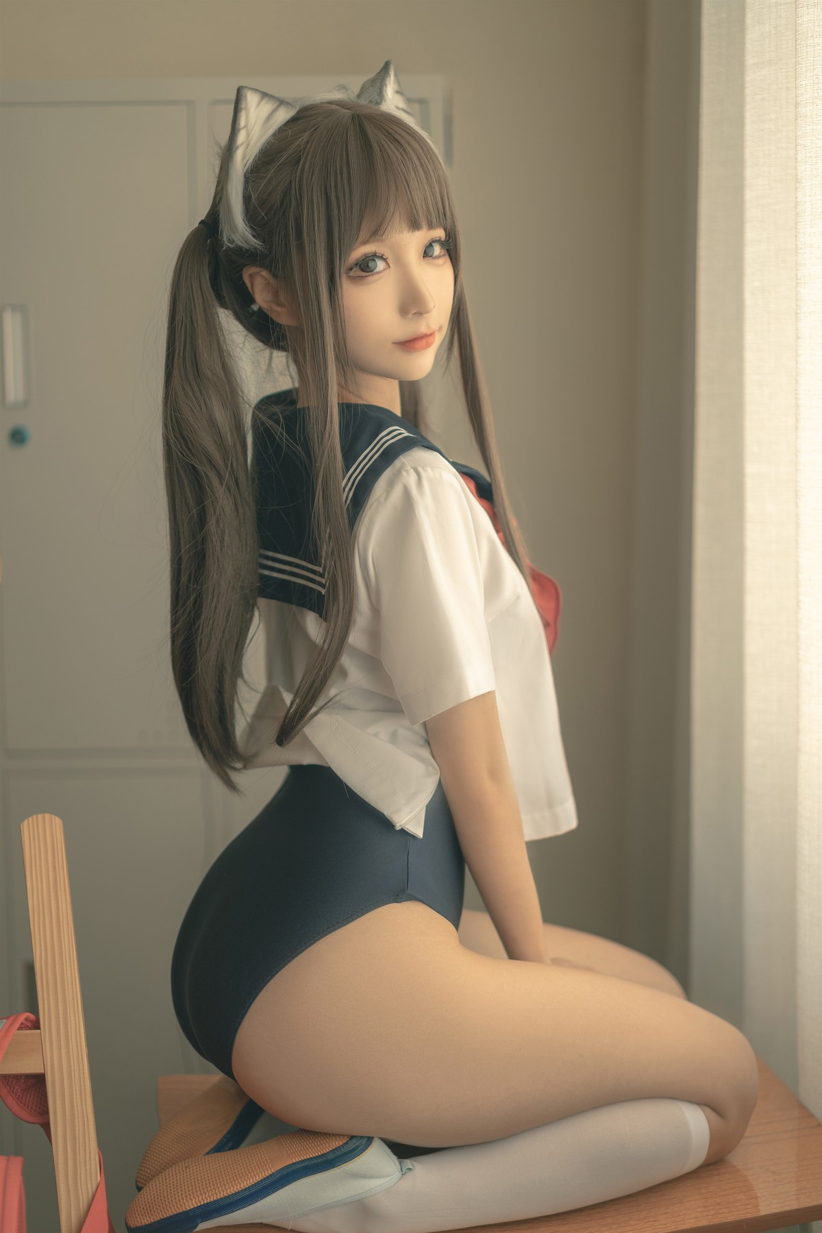 蠢沫沫 Cosplay 放学后
